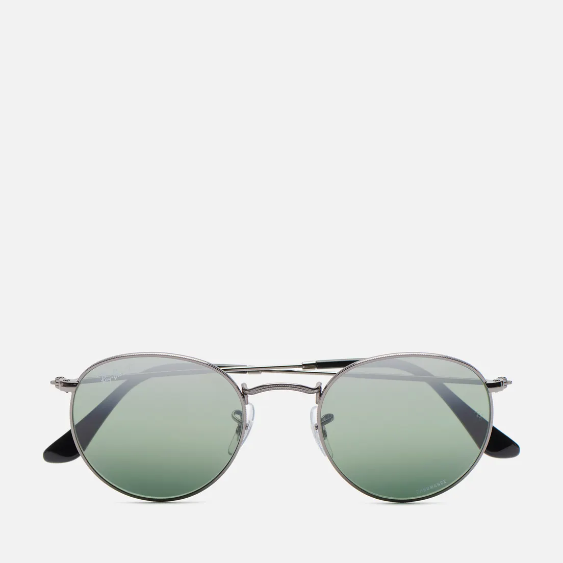 Ray-Ban Солнцезащитные очки Round Metal Chromance Polarized