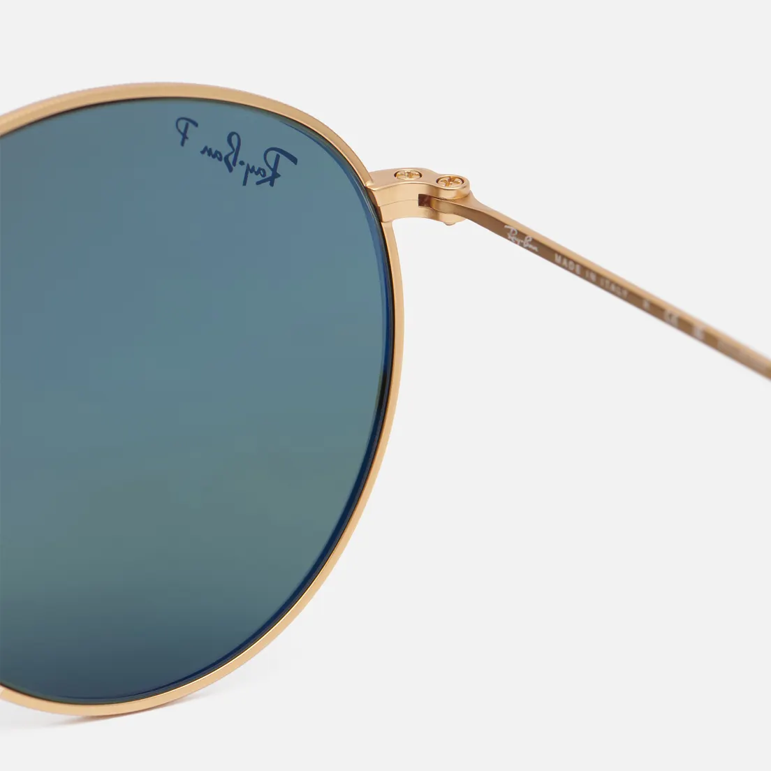 Ray-Ban Солнцезащитные очки Round Metal Polarized