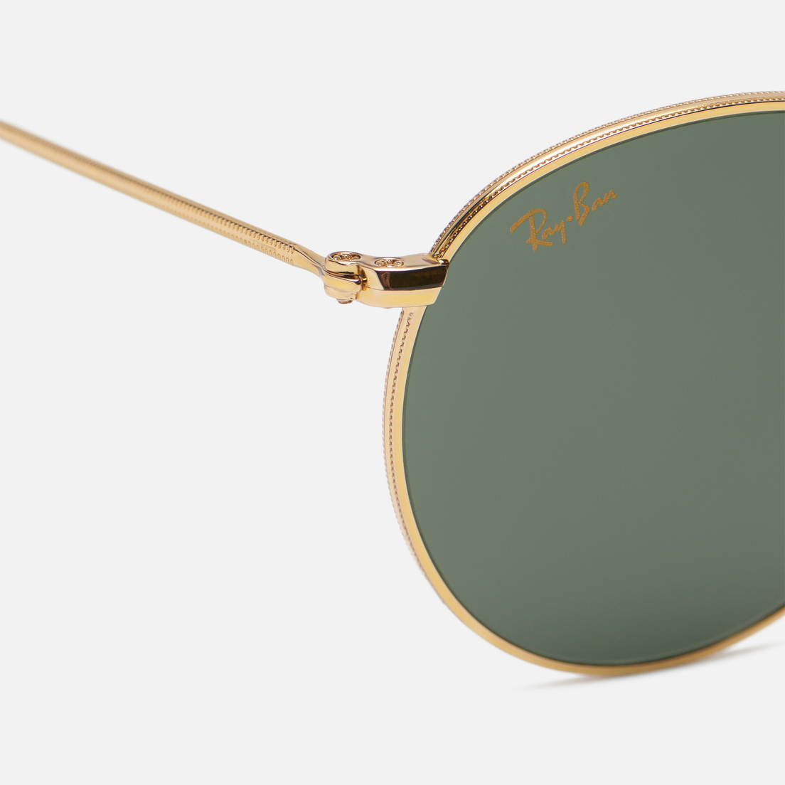 Ray-Ban Солнцезащитные очки Round Metal Legend Gold