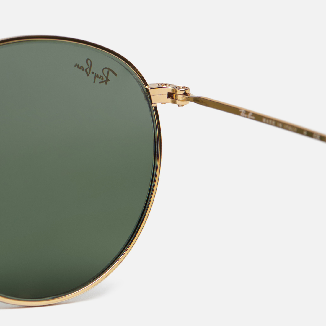 Ray-Ban Солнцезащитные очки Round Metal Legend Gold