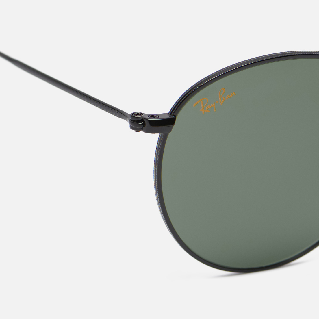 Ray-Ban Солнцезащитные очки Round Metal Legend Gold