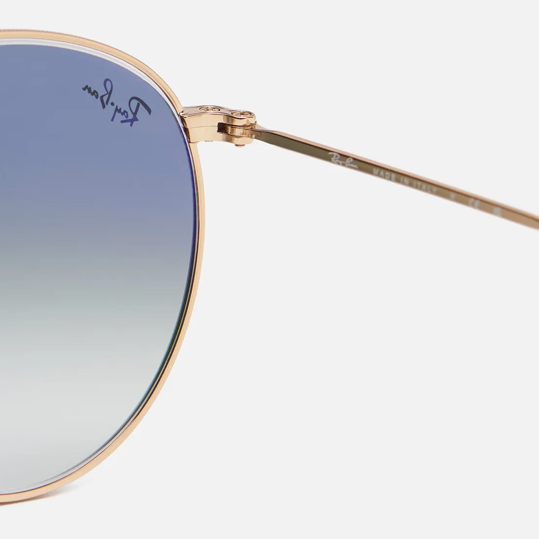 Ray-Ban Солнцезащитные очки Round Flat Lenses