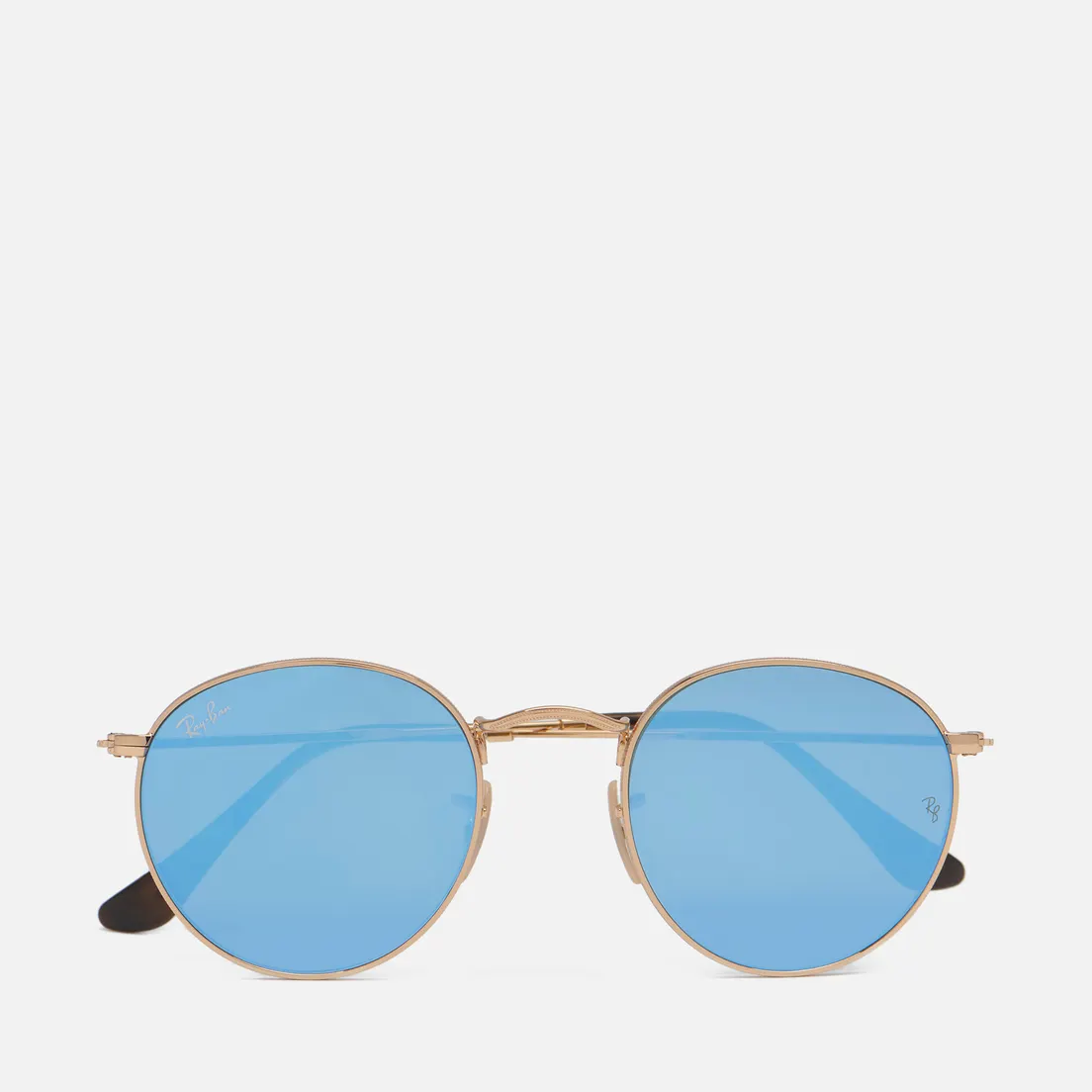 Ray-Ban Солнцезащитные очки Round Flat Lenses