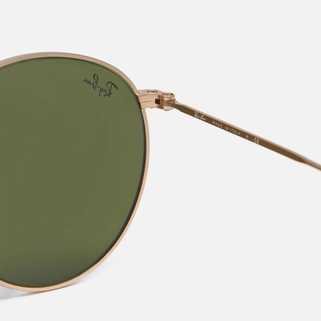 Ray-Ban Солнцезащитные очки Round Flat Lenses