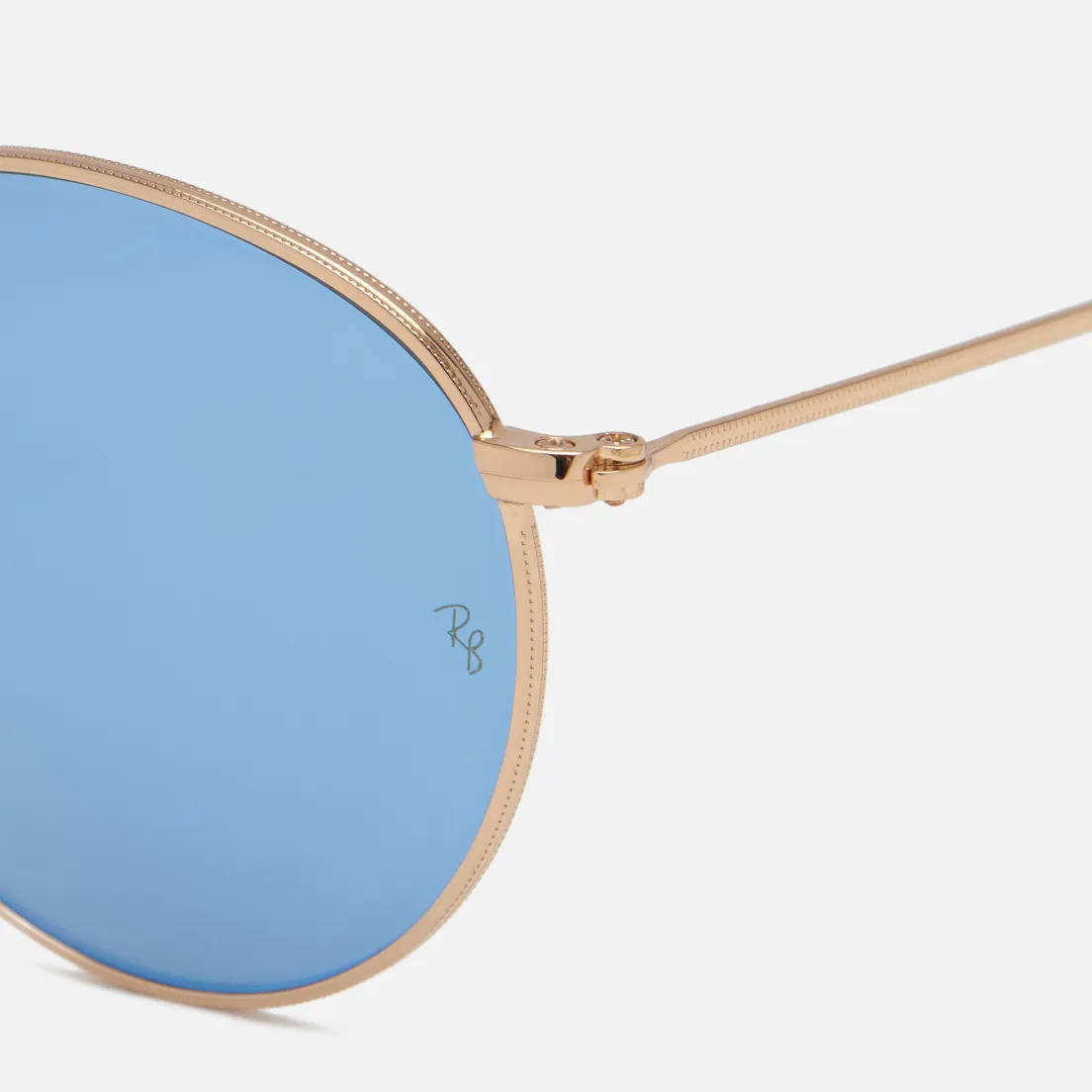 Ray-Ban Солнцезащитные очки Round Flat Lenses
