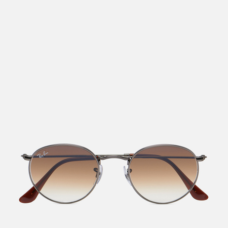  Солнцезащитные очки Ray-Ban Round Flat Lenses, цвет серый, размер 53mm