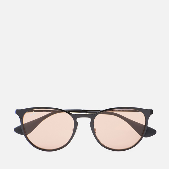 Солнцезащитные очки Ray-Ban Erika Metal Evolve Polished Black/Brown