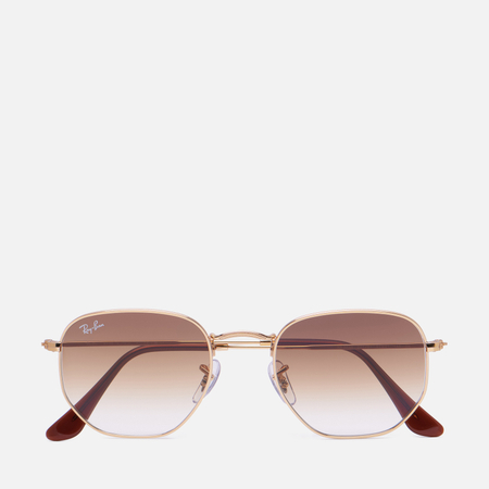 Солнцезащитные очки Ray-Ban Hexagonal, цвет золотой, размер 51mm