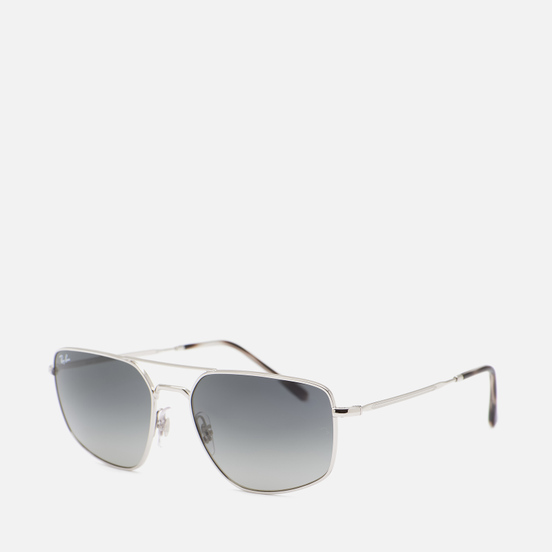 Солнцезащитные очки Ray-Ban RB3666 Polished Silver/Grey