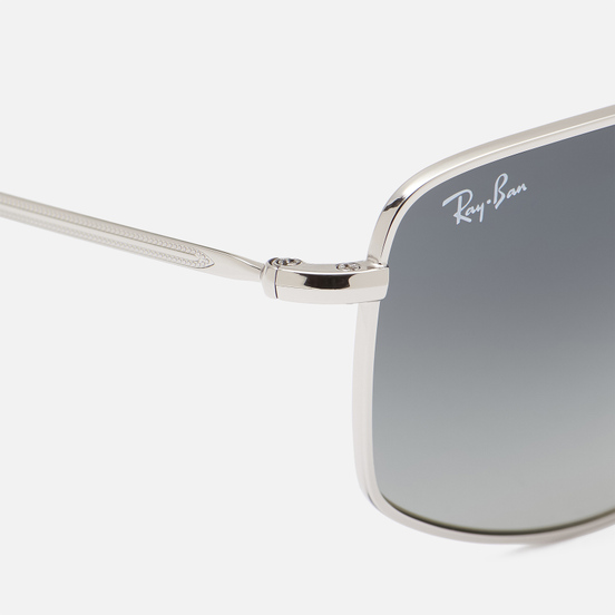Солнцезащитные очки Ray-Ban RB3666 Polished Silver/Grey