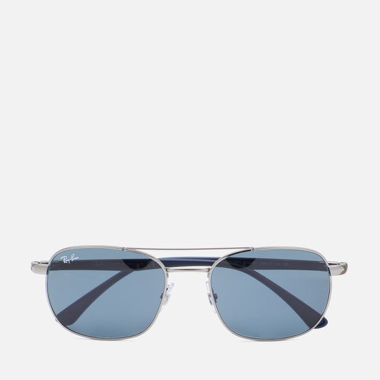 Солнцезащитные очки Ray-Ban RB3670 Polished Gunmetal/Blue/Grey