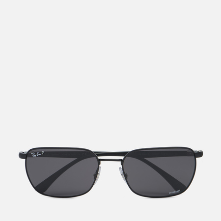 фото Солнцезащитные очки ray-ban rb3684ch chromance polarized, цвет чёрный, размер 58mm