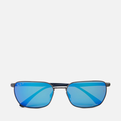 Солнцезащитные очки Ray-Ban RB3684CH Polarized Gunmetal/Polar Grey Mirror Blue