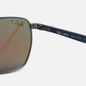 Солнцезащитные очки Ray-Ban RB3684CH Polarized Gunmetal/Polar Grey Mirror Blue фото - 3