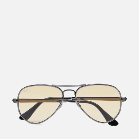 Солнцезащитные очки Ray-Ban Aviator Max Summer Capsule, цвет серебряный, размер 58mm