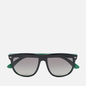 Солнцезащитные очки Ray-Ban Boyfriend Matte Black/On Green/Grey Gradient фото - 0