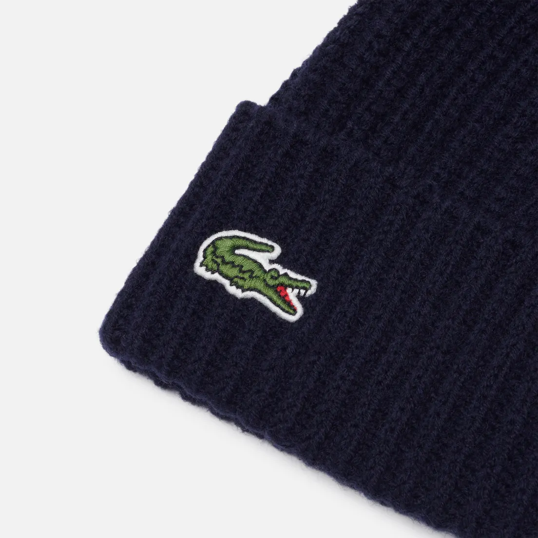 Lacoste Шапка Ribbed Wool Blend Beanie