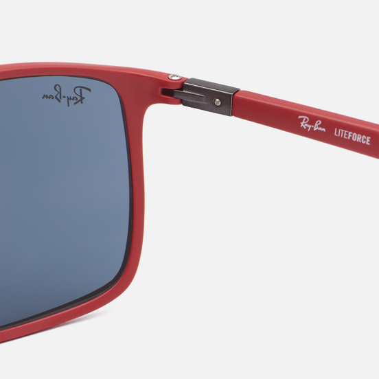Солнцезащитные очки Ray-Ban x Scuderia Ferrari RB4179M Matte Red/Grey