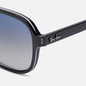 Солнцезащитные очки Ray-Ban RB4356 Polarized Black/Transparent Black/Polarized Blue Gradient фото - 2