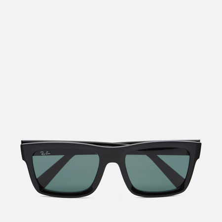 фото Солнцезащитные очки ray-ban warren bio-based, цвет чёрный, размер 57mm