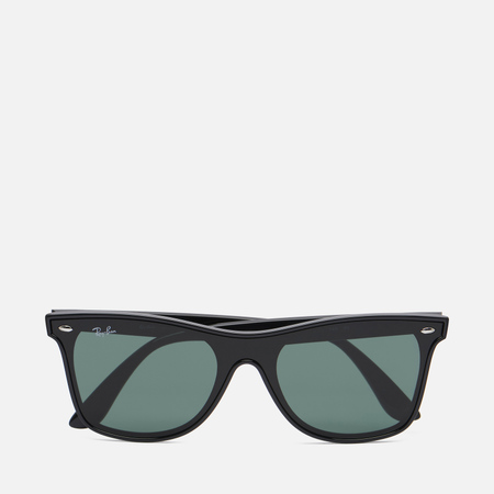 фото Солнцезащитные очки ray-ban blaze wayfarer, цвет чёрный, размер 41mm