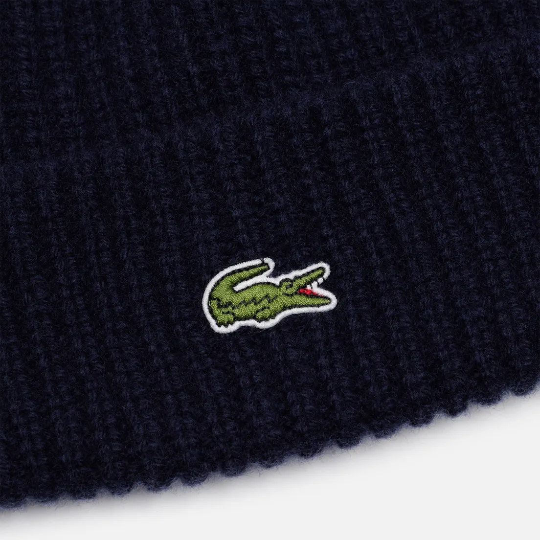 Lacoste Шапка Rib Knit Carded Wool