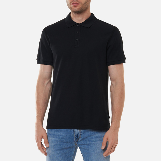 Мужское поло Reigning Champ Athletic Pique Black