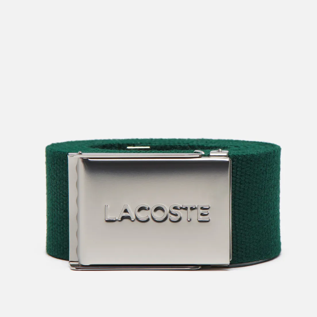 Lacoste Ремень Engraved Buckle Woven