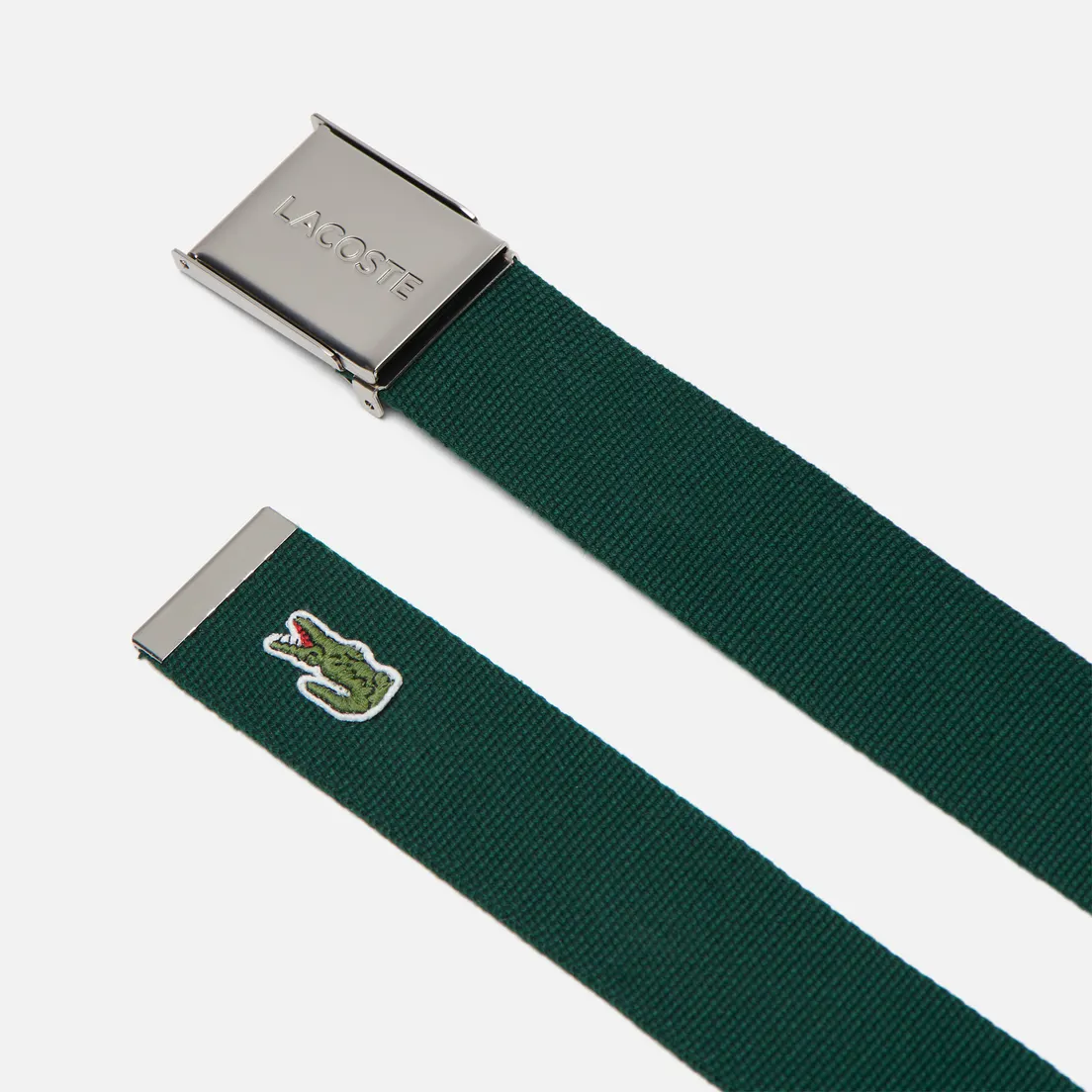 Lacoste Ремень Engraved Buckle Woven