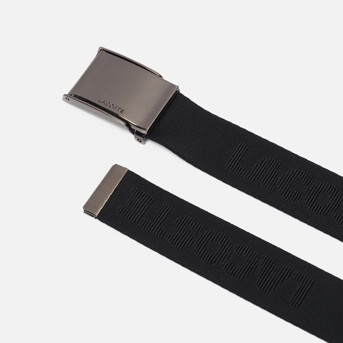 Lacoste Ремень Engraved Plate Buckle
