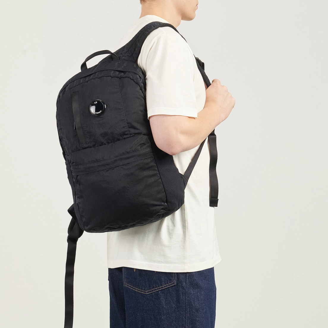 C.P. Company Рюкзак Nylon B Lens Detail Garment Dyed