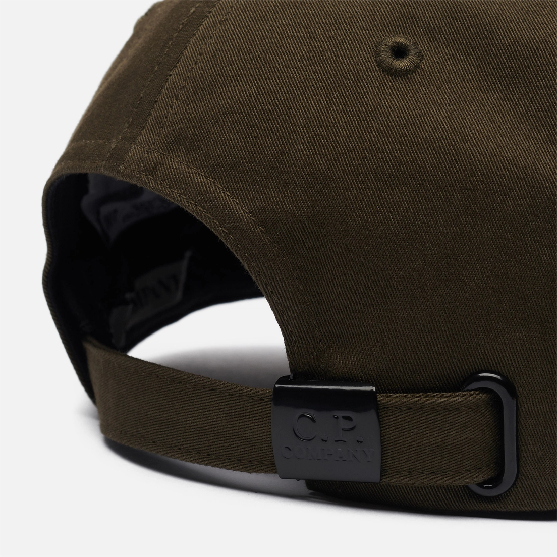 C.P. Company Кепка Gabardine Embroidered Logo Detail