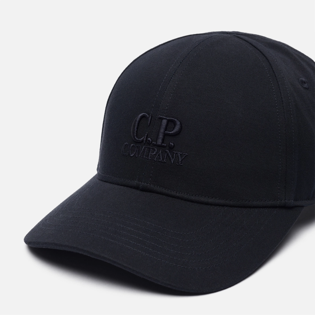C.P. Company Кепка Gabardine Embroidered Logo Detail