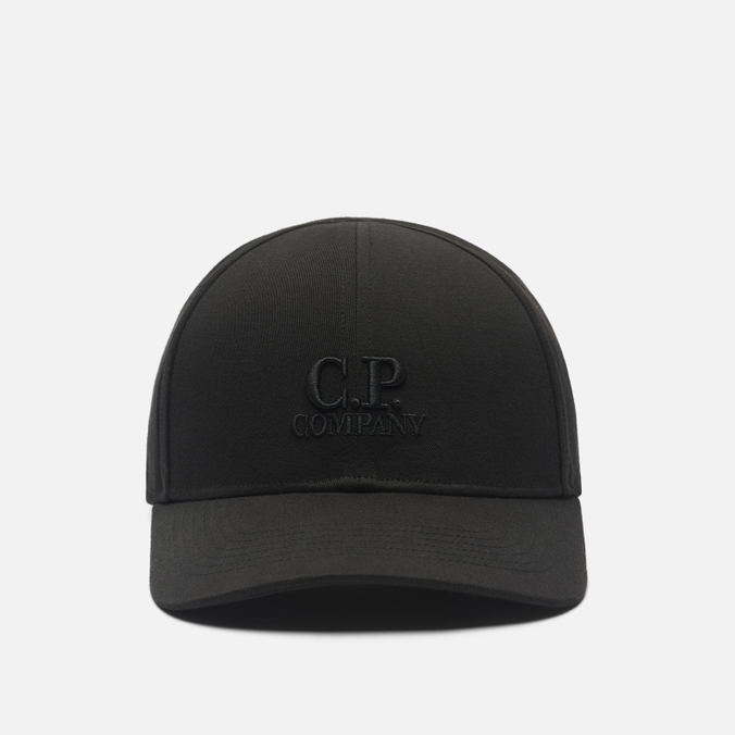Кепка C.P. Company Gabardine Embroidered Logo Detail