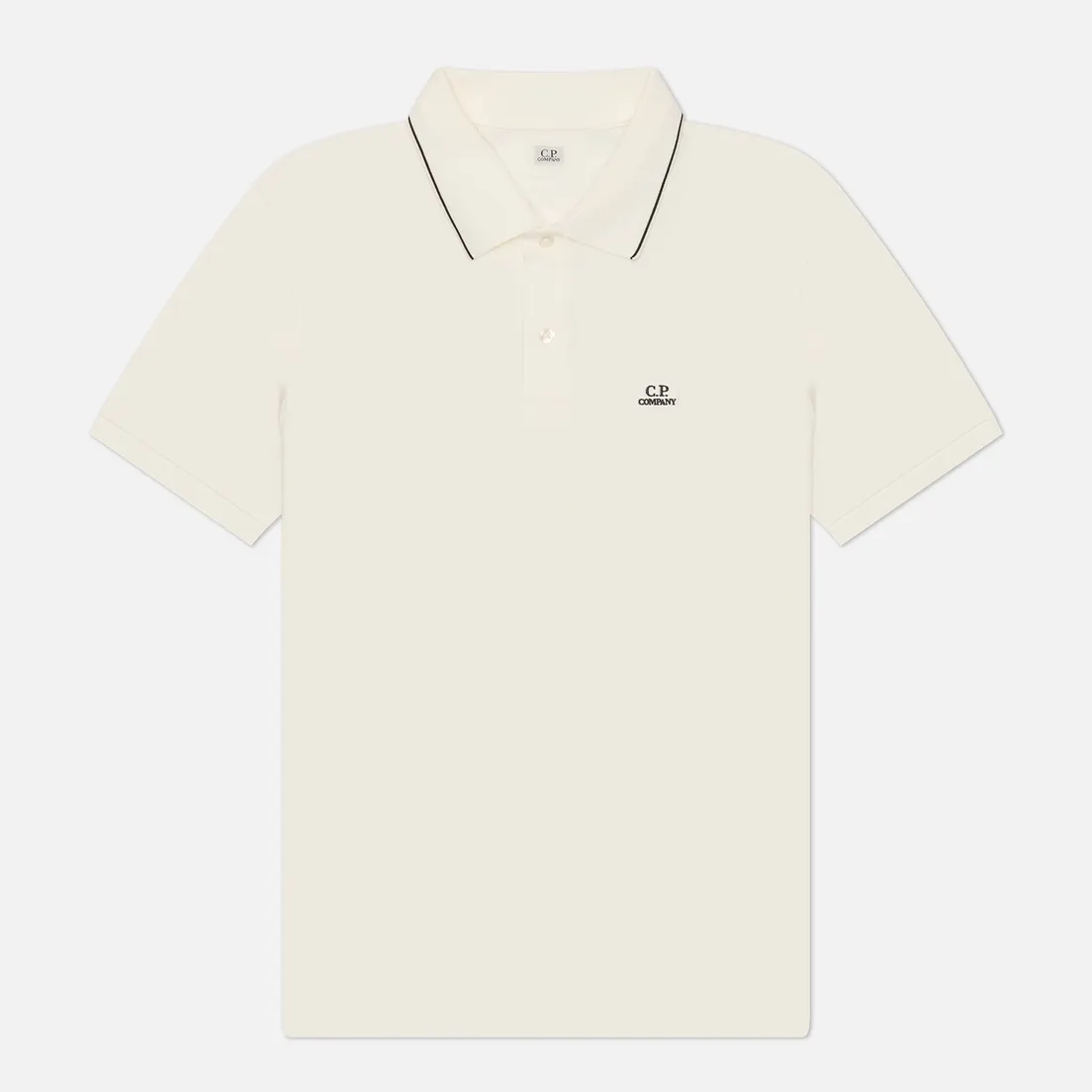 C.P. Company Мужское поло Stretch Piquet Striped Collar