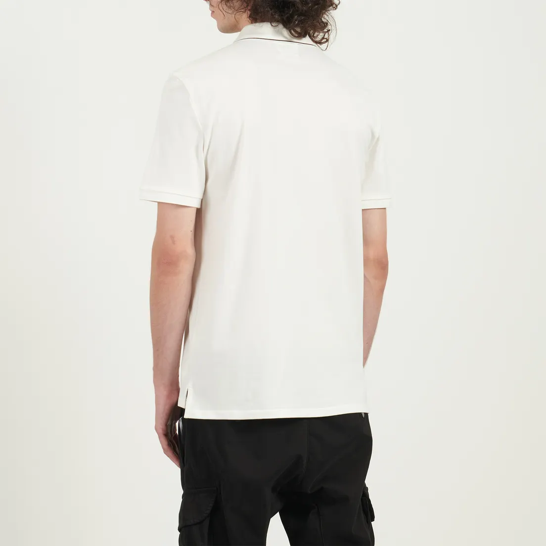 C.P. Company Мужское поло Stretch Piquet Striped Collar