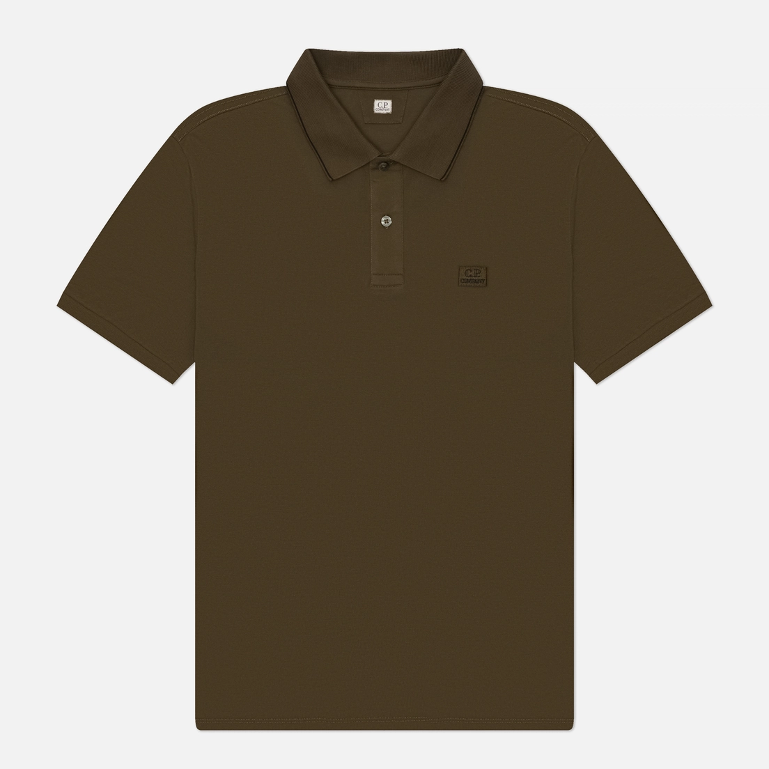 C.P. Company Мужское поло Stretch Piquet Striped Collar