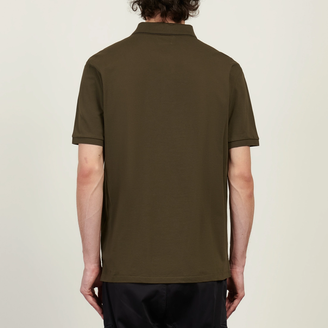 C.P. Company Мужское поло Stretch Piquet Striped Collar