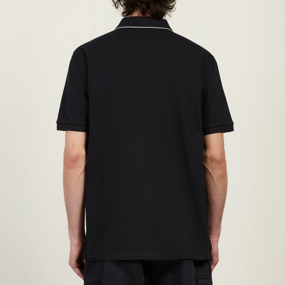 C.P. Company Мужское поло Stretch Piquet Striped Collar