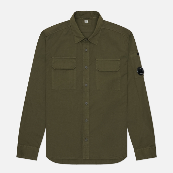 Мужская рубашка C.P. Company Organic Gabardine Lens Regular