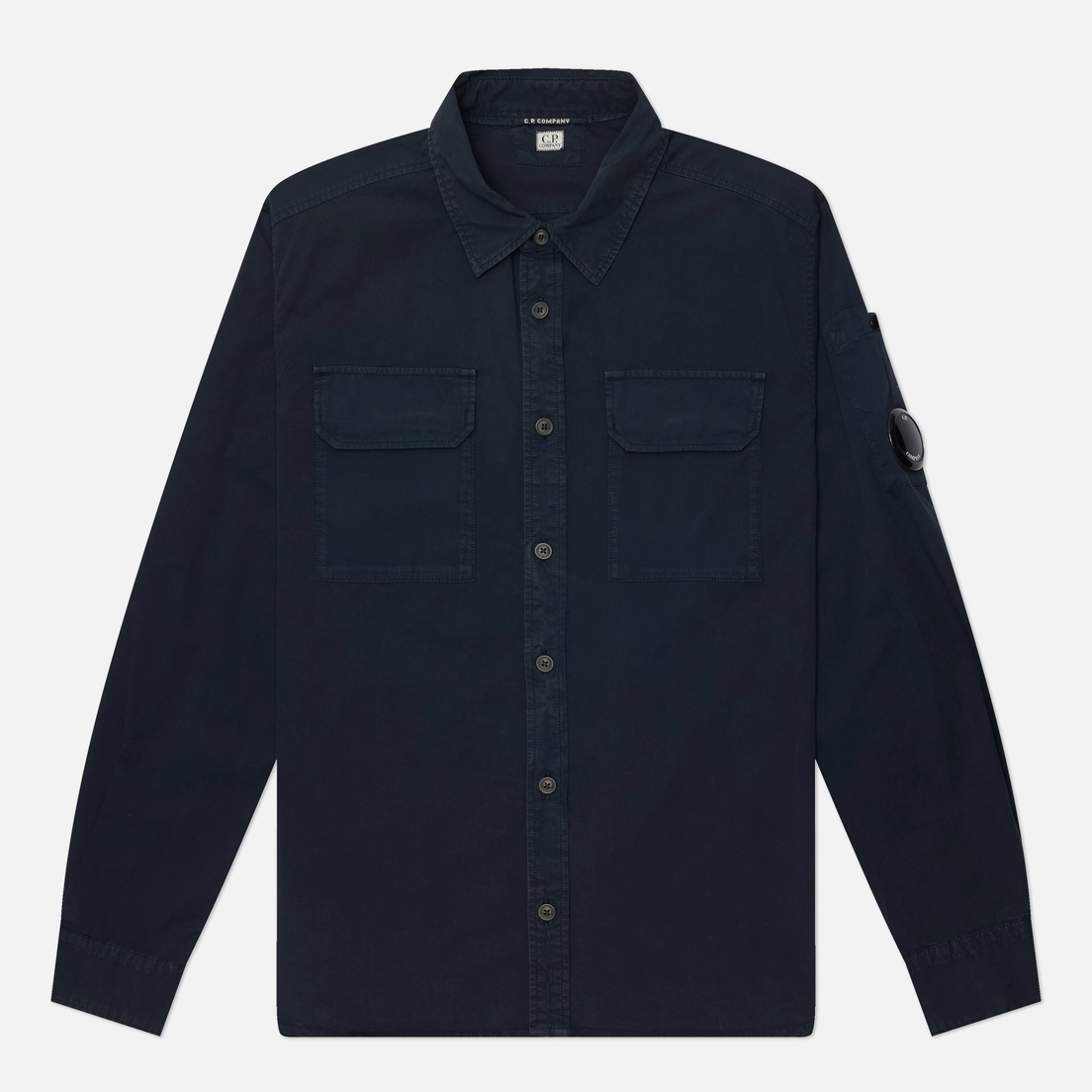 C.P. Company Мужская рубашка Organic Gabardine Lens Regular