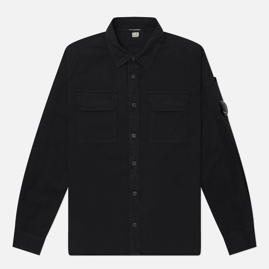 C.P. Company Мужская рубашка Organic Gabardine Lens Regular