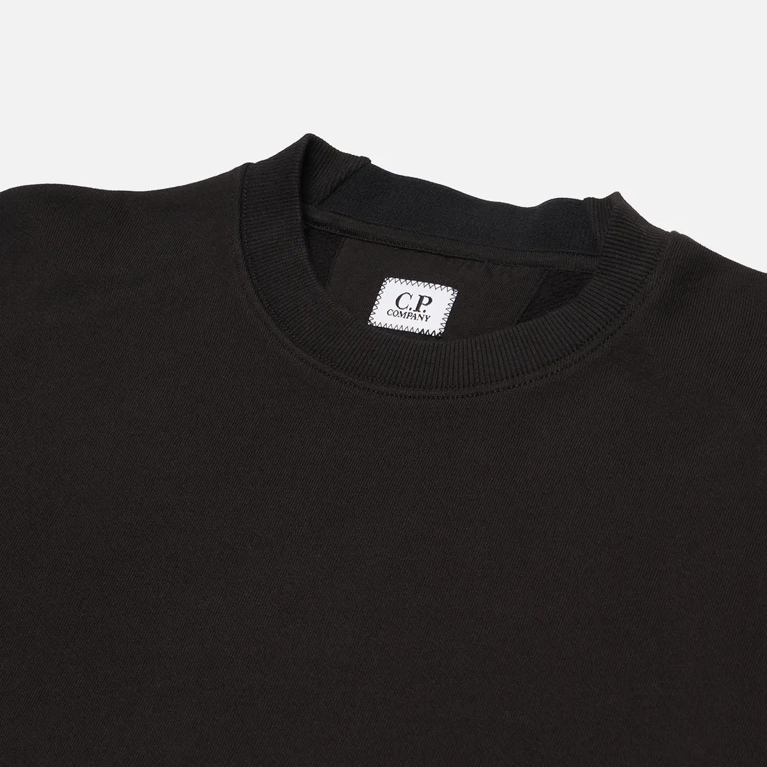 C.P. Company Мужская толстовка Diagonal Raised Fleece Crew Neck Lens Regular