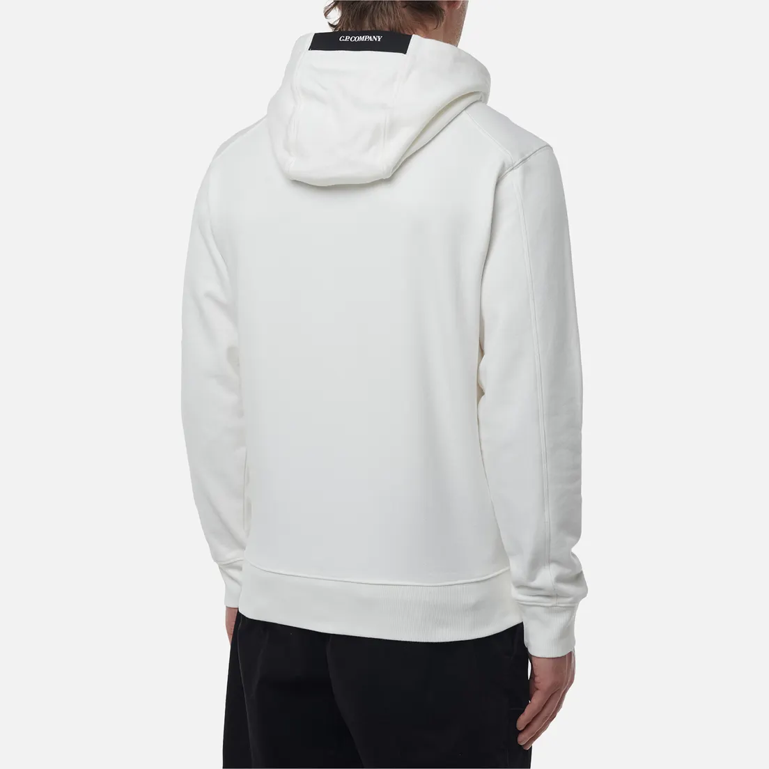 C.P. Company Мужская толстовка Diagonal Raised Fleece Lens Regular Fit Hoodie