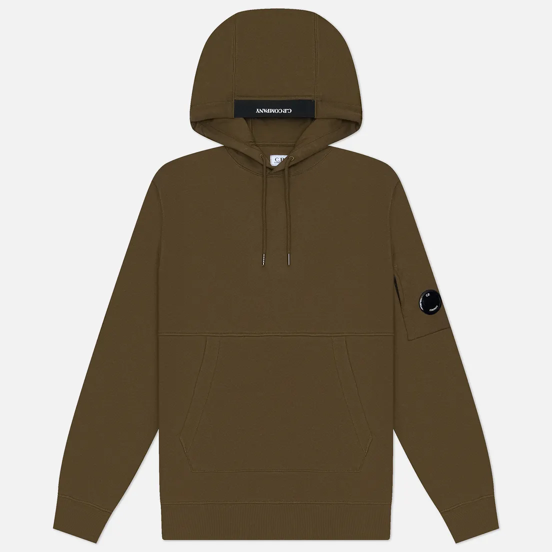 C.P. Company Мужская толстовка Diagonal Raised Fleece Lens Regular Fit Hoodie