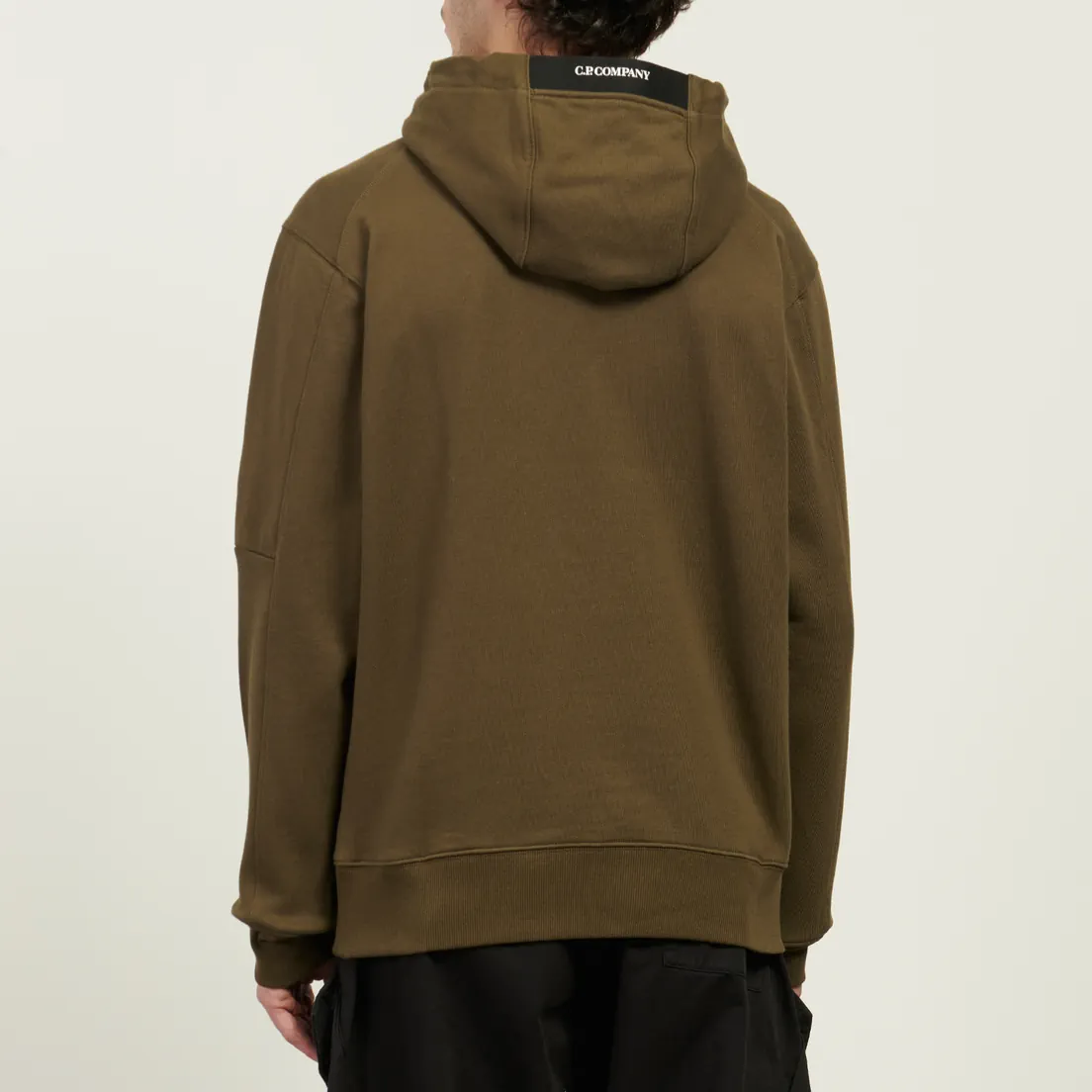 C.P. Company Мужская толстовка Diagonal Raised Fleece Lens Regular Fit Hoodie