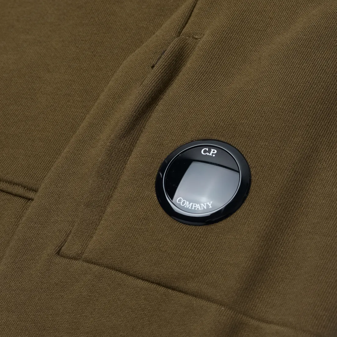 C.P. Company Мужская толстовка Diagonal Raised Fleece Lens Regular Fit Hoodie
