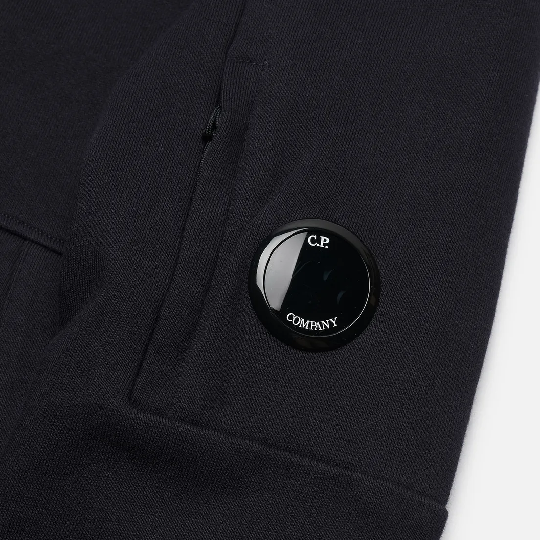 C.P. Company Мужская толстовка Diagonal Raised Fleece Lens Regular Fit Hoodie