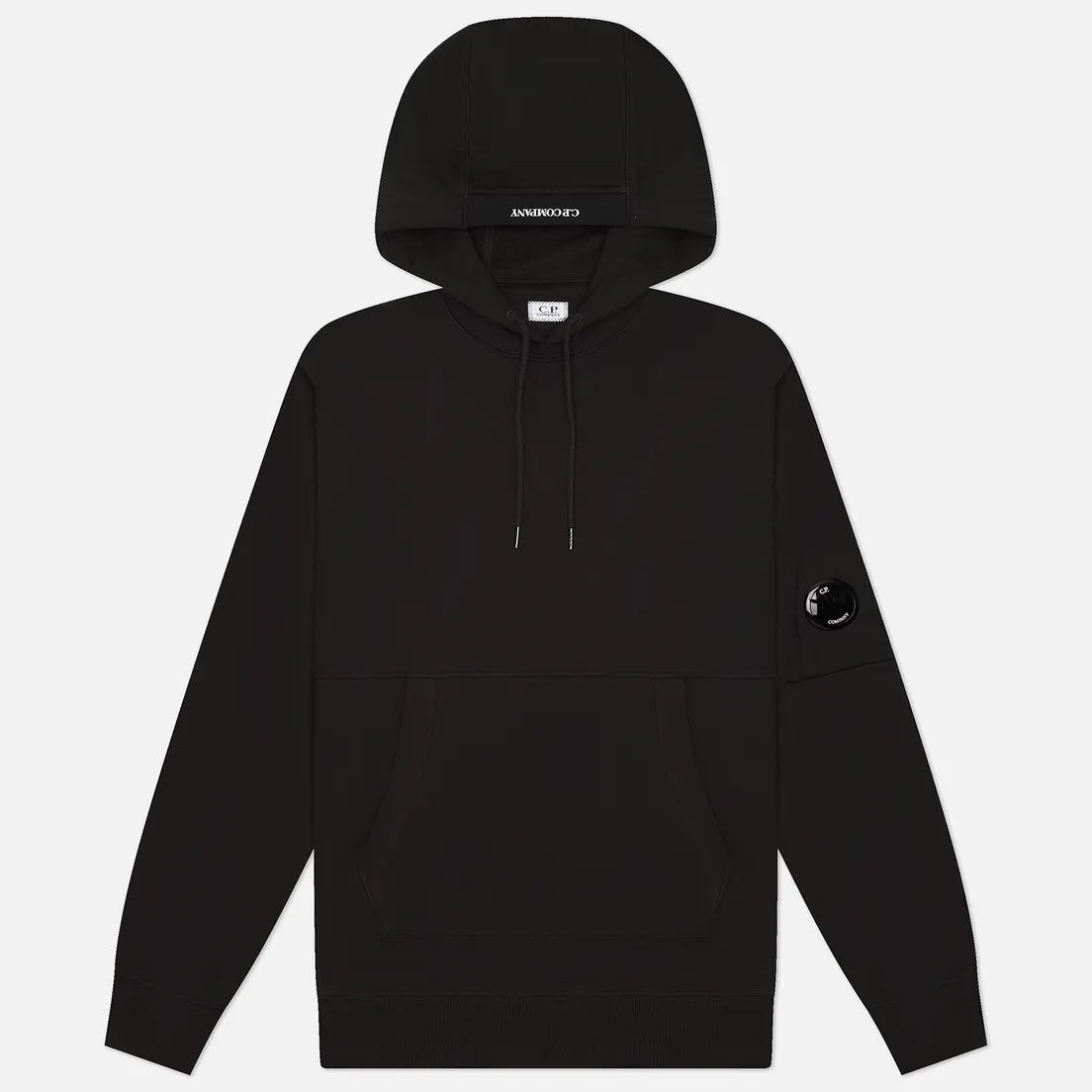 C.P. Company Мужская толстовка Diagonal Raised Fleece Lens Regular Fit Hoodie