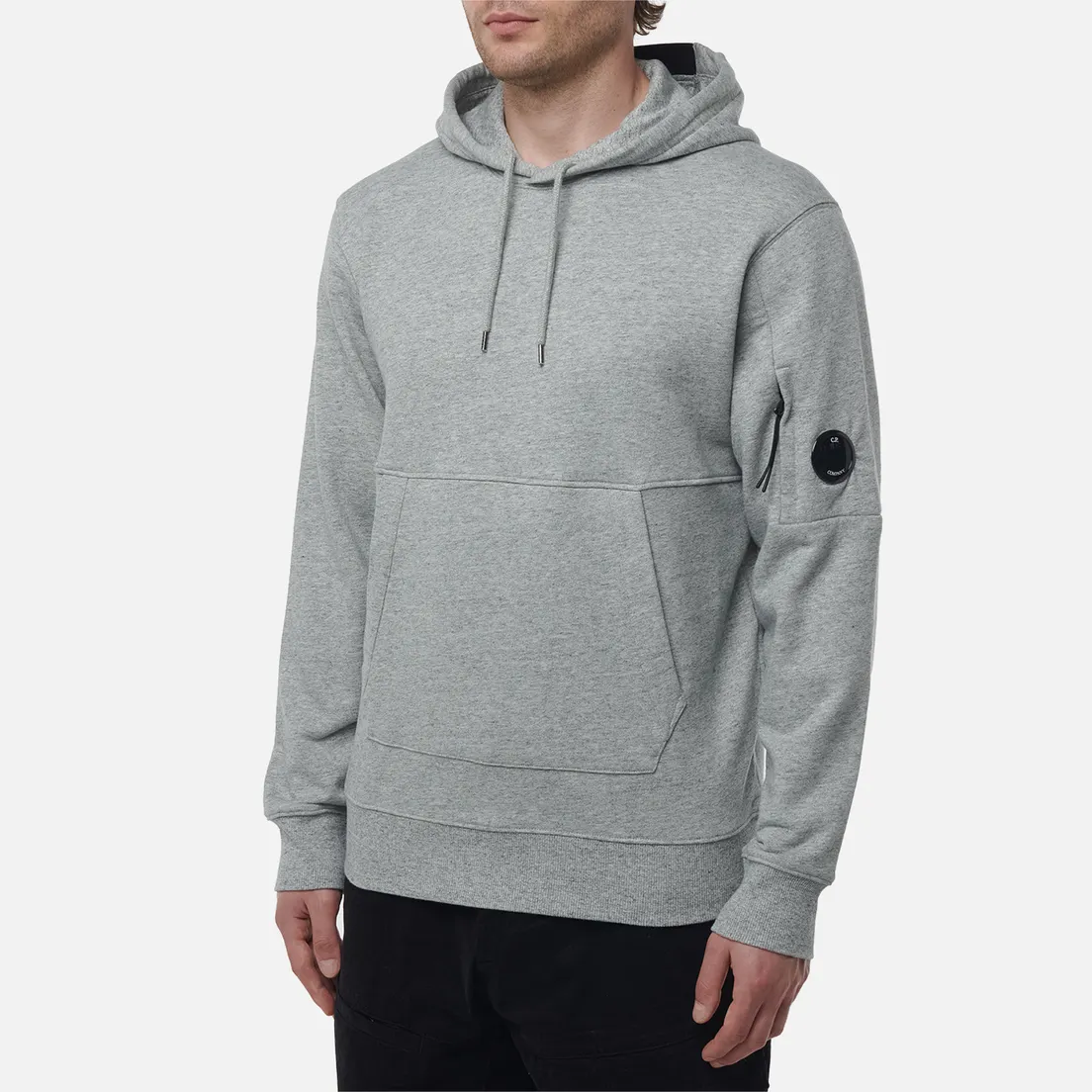 C.P. Company Мужская толстовка Diagonal Raised Fleece Lens Regular Fit Hoodie